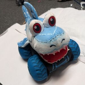 Monster Jam Truck Megalodon Shark Plush Toy